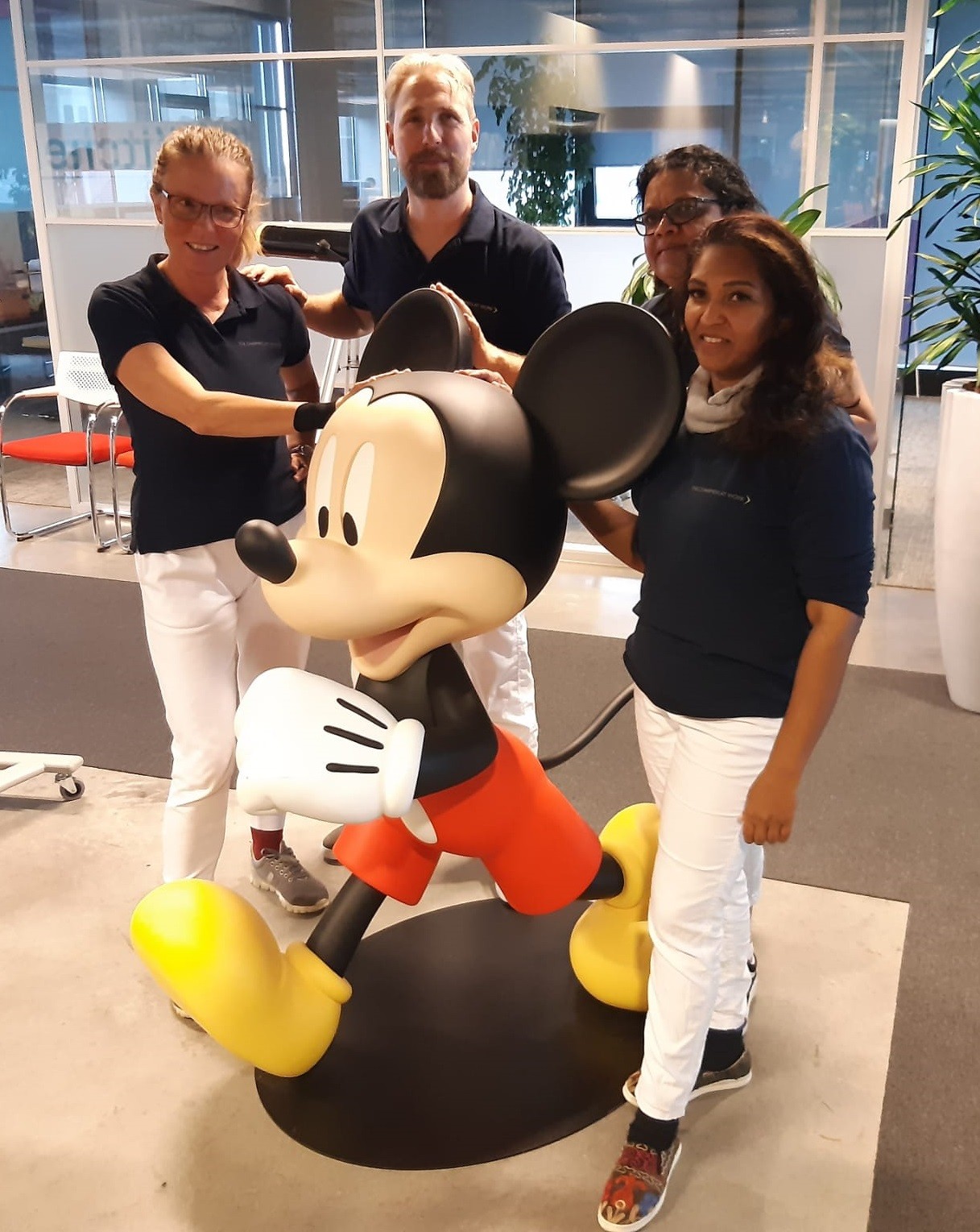 stoelmassages op locatie bij The Walt Disney Company in Nederland en België
